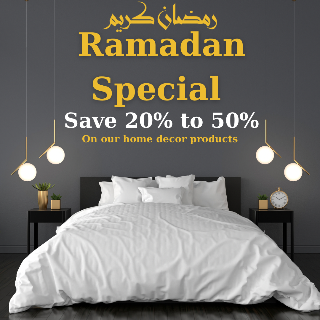 Ramadan Special: Save 20% to 50% on Home Decor Products!