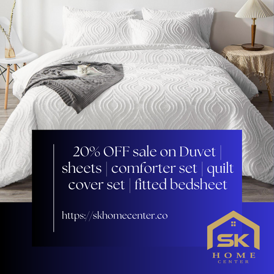 20% OFF sale on Duvet | sheets | comforter set | quilt cover set | fitted bedsheet