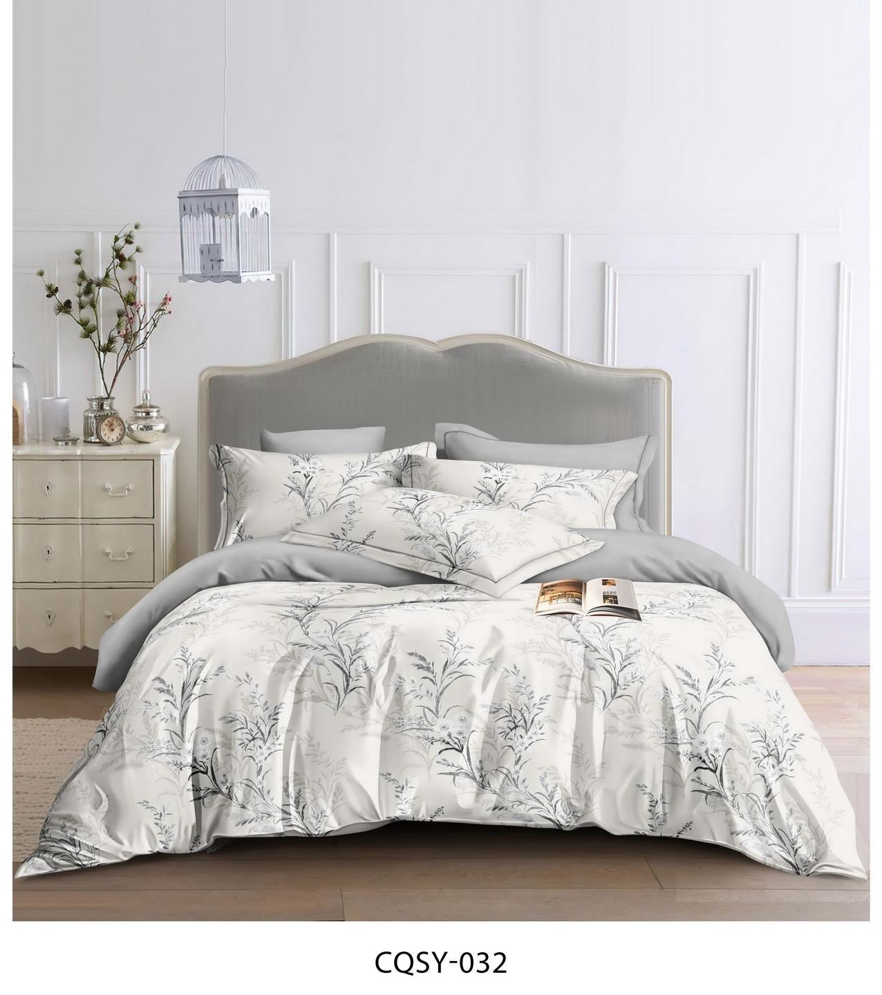 Elegant Floral King Size Comforter Set – 6 Pieces | Premium Cotton Fabric