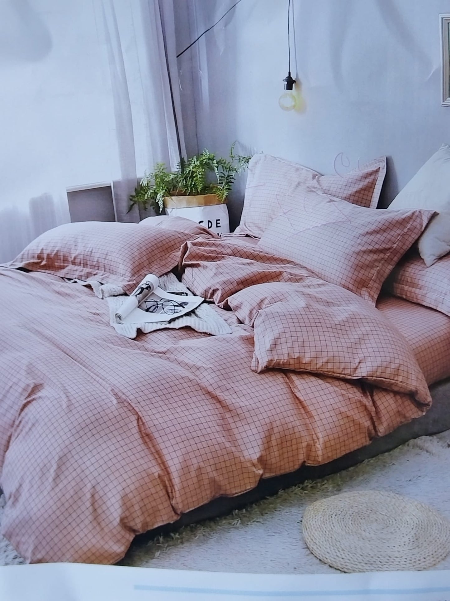 Queen size comforter 4 pieces set - 160x200cm