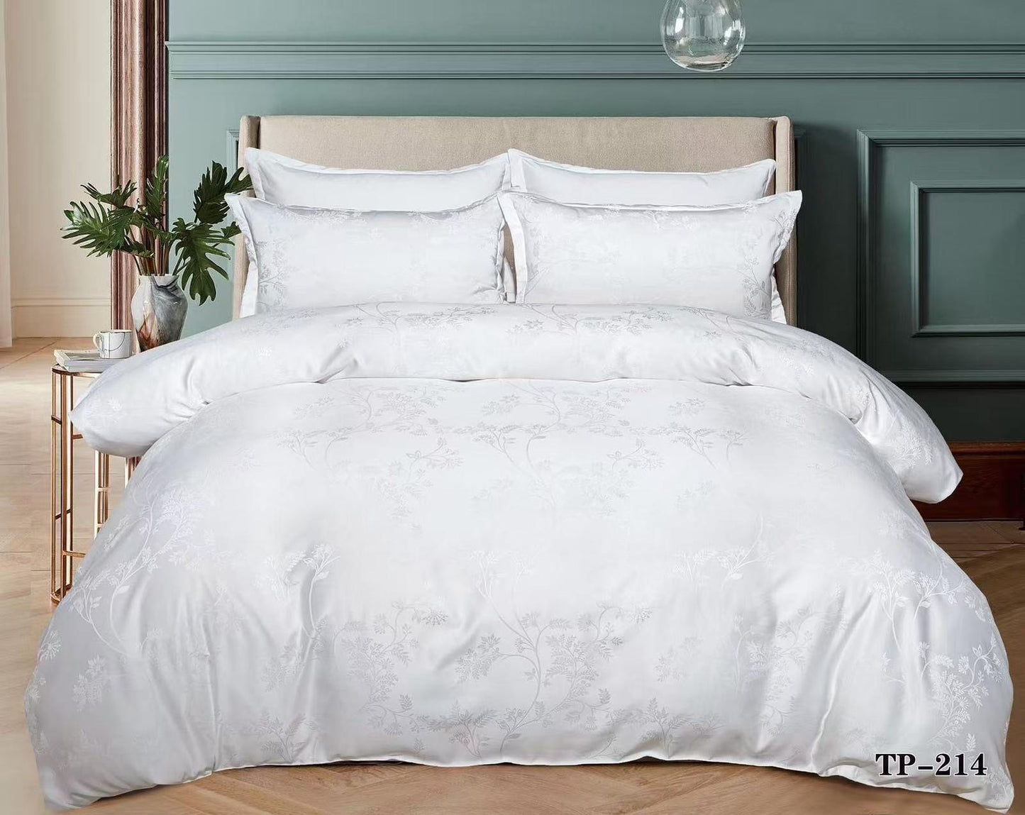 Single Size Embroidery Comforter Set – 4 Pieces