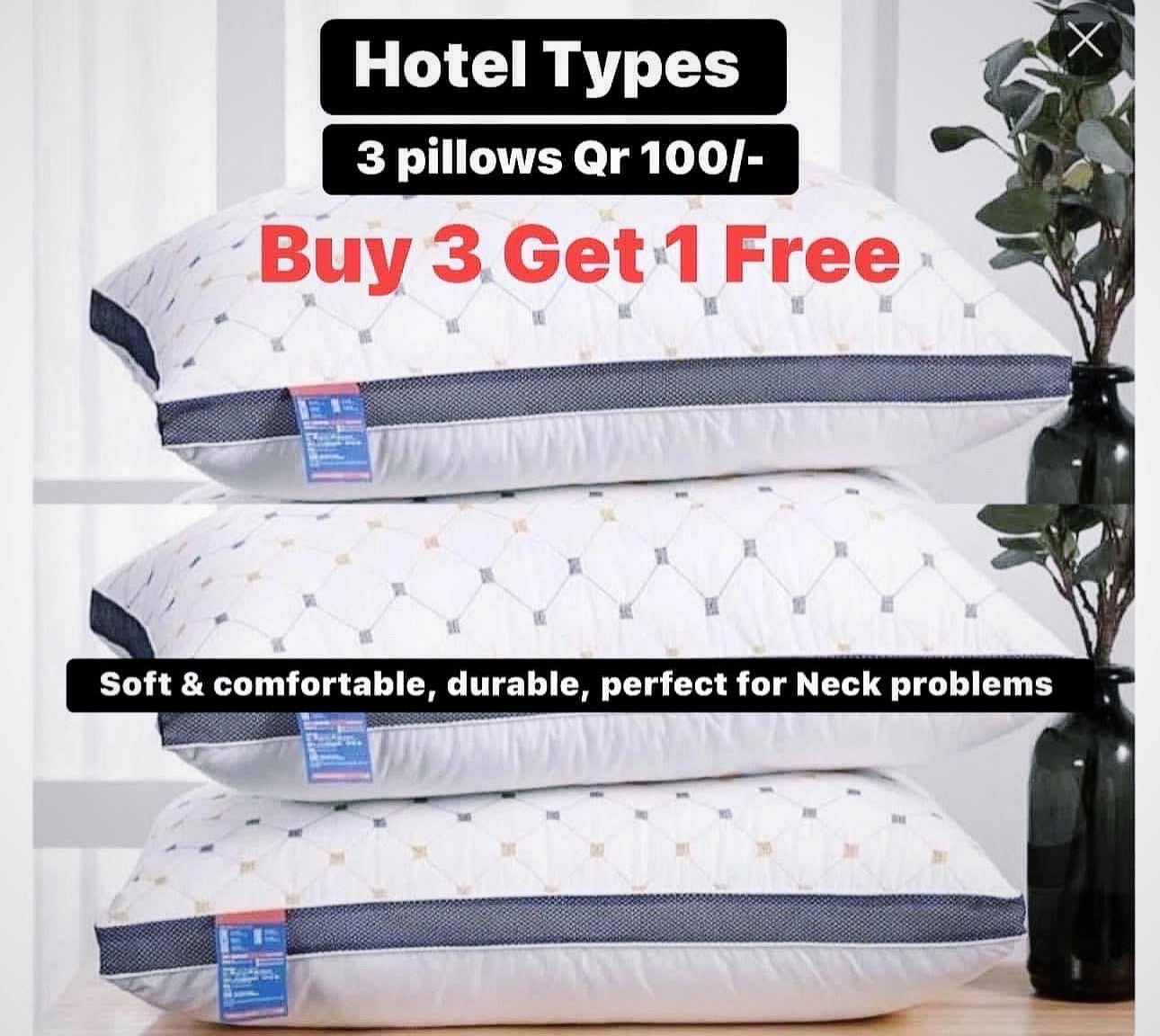 Hotel Type pillow