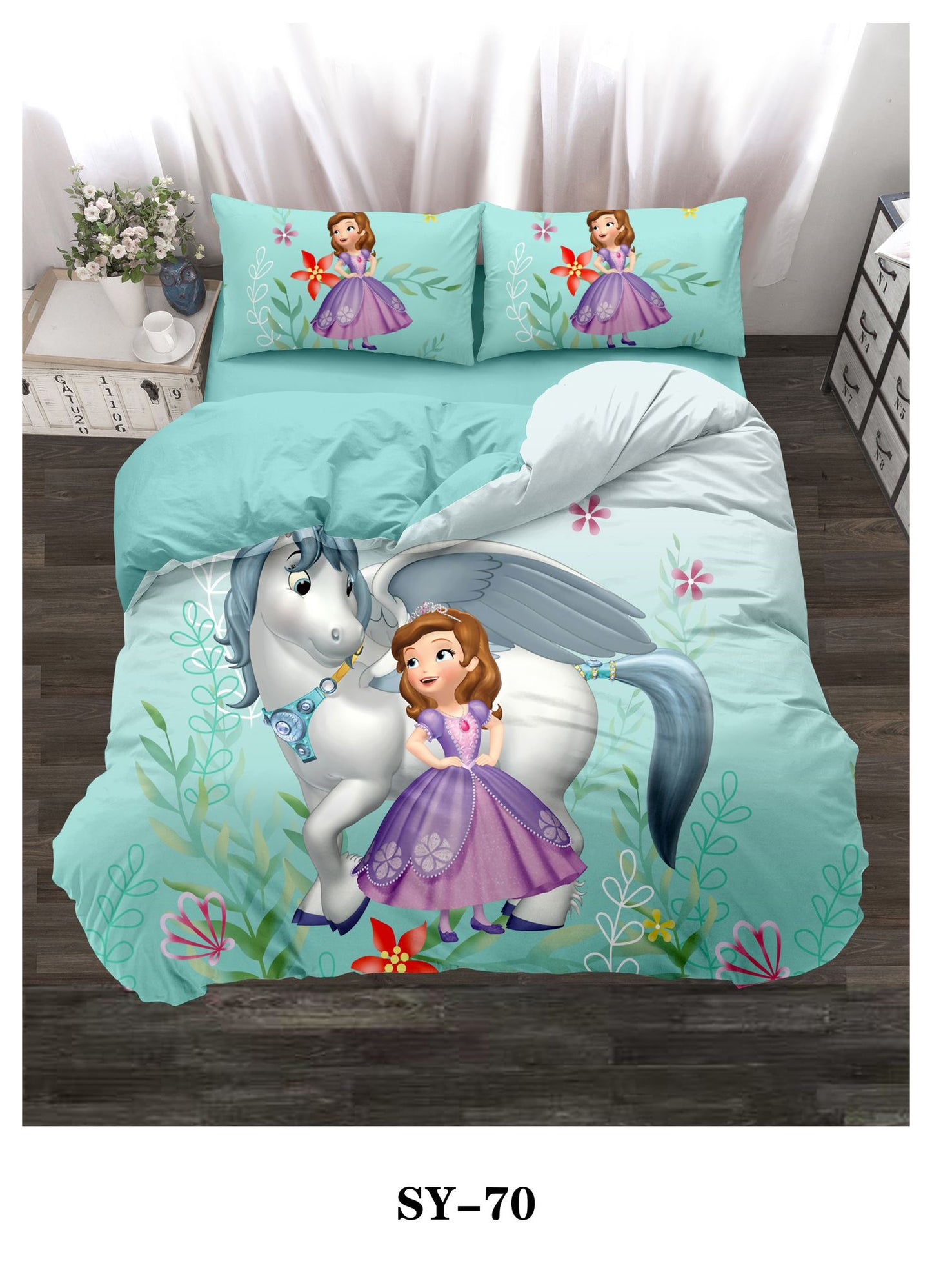 Single size Kids Quilt set 4 pieces - 120 x 200cm - SK HOME CENTER