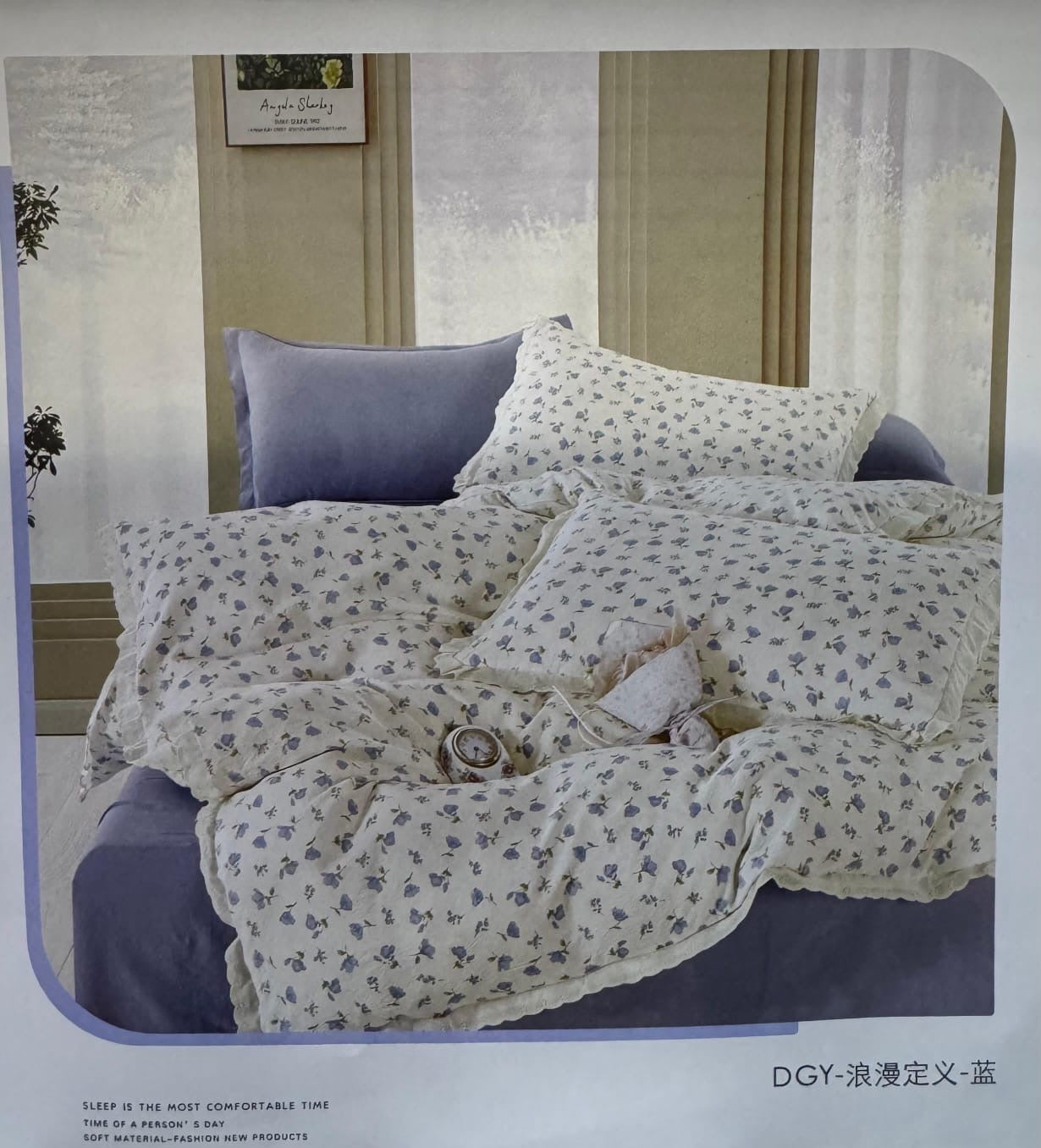 Premium Quality Single Comforter 4pcs Set