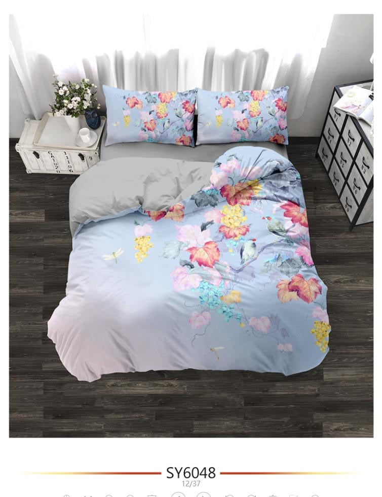 Super King size Duvet cover 6 pieces set