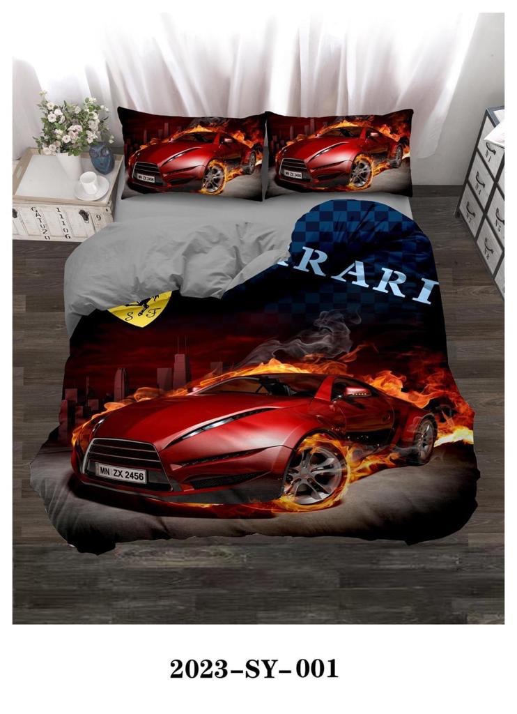 Single size Kids Quilt set 4 pieces - 120 x 200cm - SK HOME CENTER