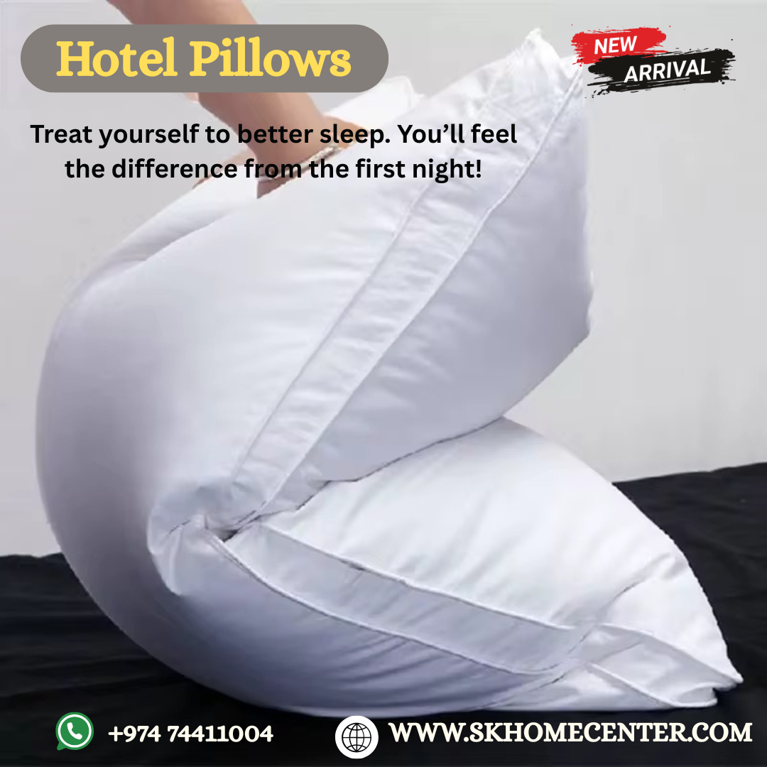 Hotel Pillows 100% Cotton | 4 pillows packs