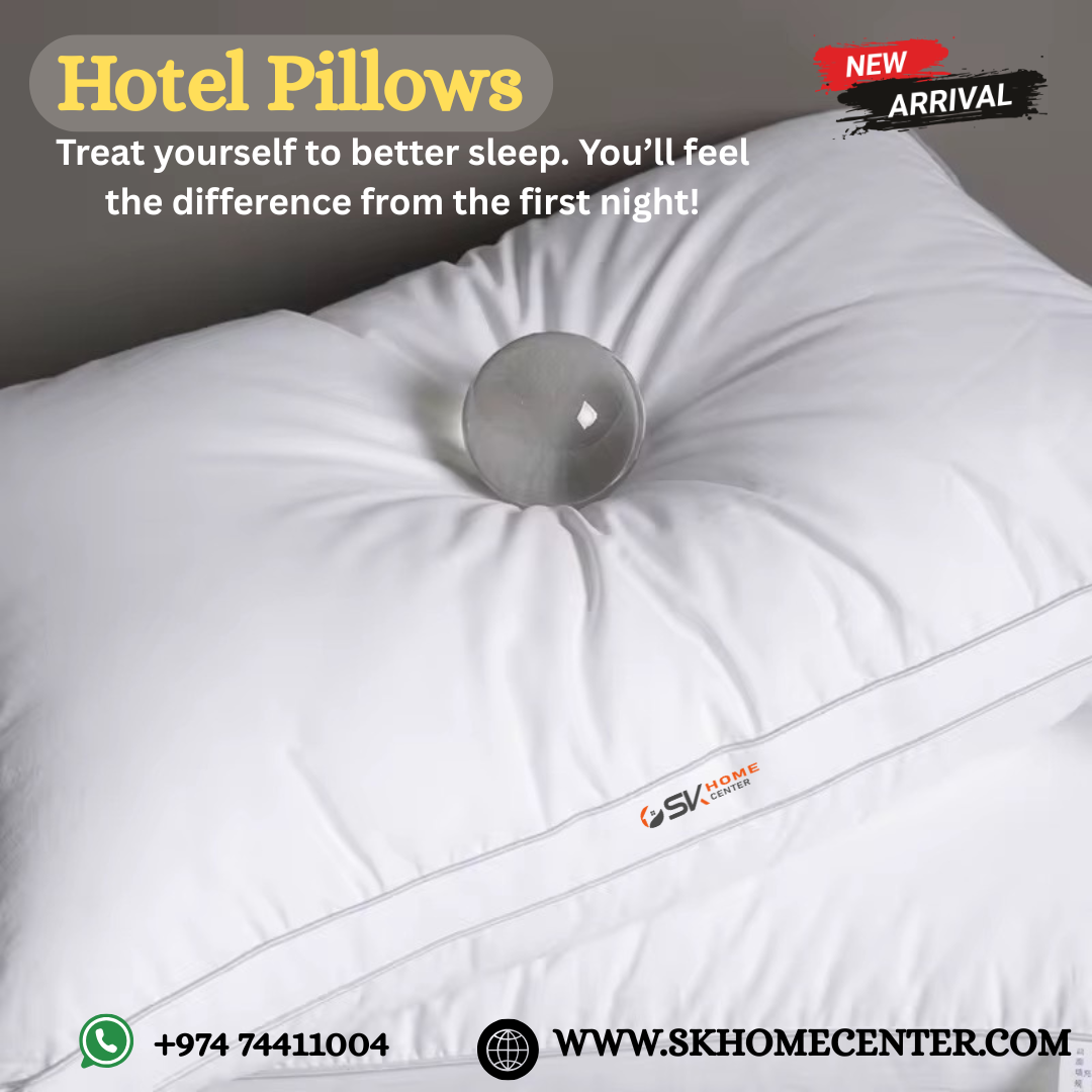 Hotel Pillows 100% Cotton | 4 pillows packs