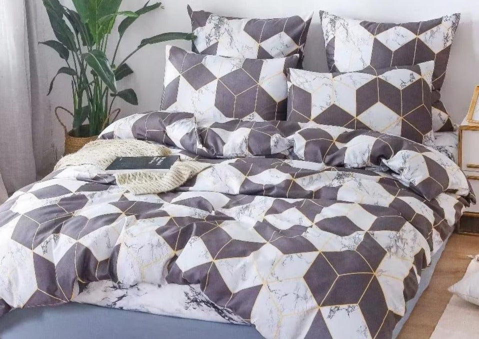 Single size Duvet cover set 4in1 - SK HOME CENTER