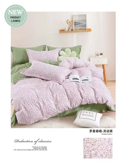 Premium Quality Super King Comforter 6PCS Set - Cotton Fabric | 240x260cm (SALE)