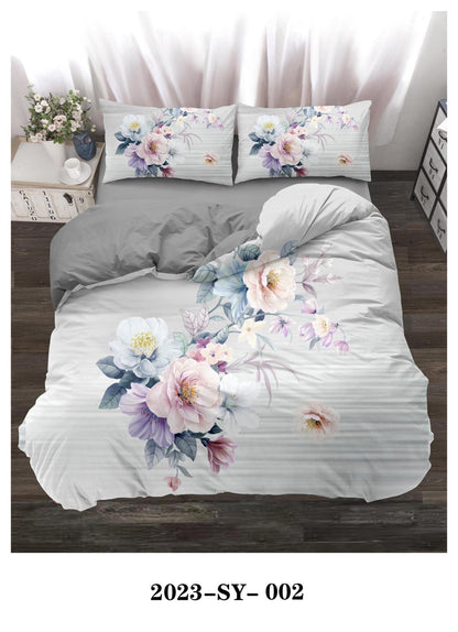King size pattern duvet cover 6pcs set