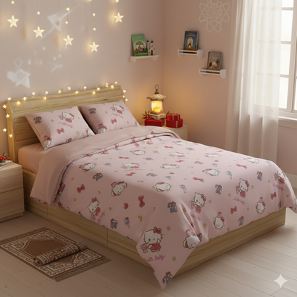 Kids Quilt 4-Piece Quilt Set – Soft & Cozy Premium Kids Bed Set (200×120 cm)