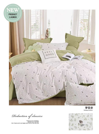 Premium Quality Super King Comforter 6PCS Set - Cotton Fabric | 240x260cm (SALE)