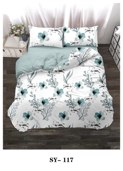 King size pattern duvet cover 6pcs set