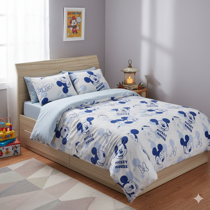 Kids Quilt 4-Piece Quilt Set – Soft & Cozy Premium Kids Bed Set (200×120 cm)