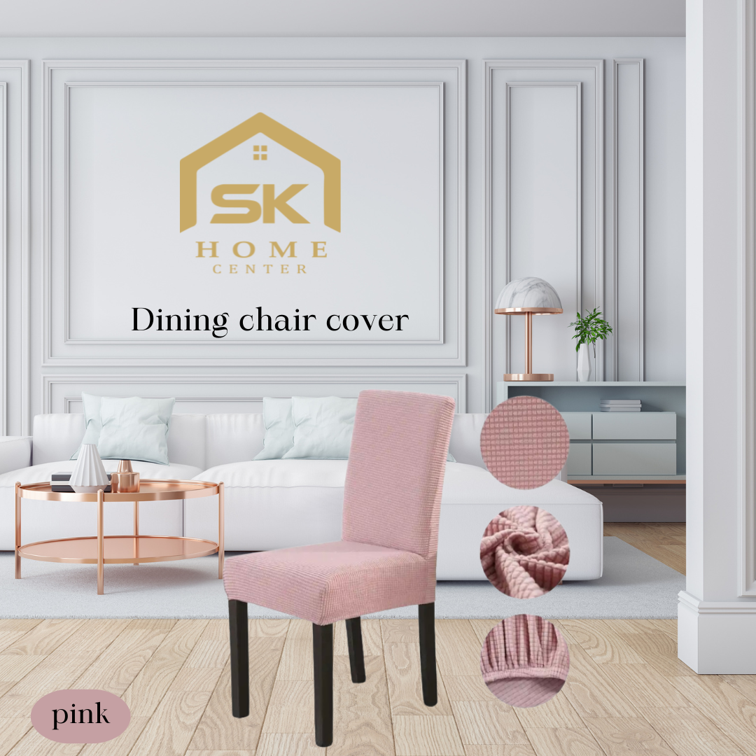 Model Dining chair cover 6 pieces set