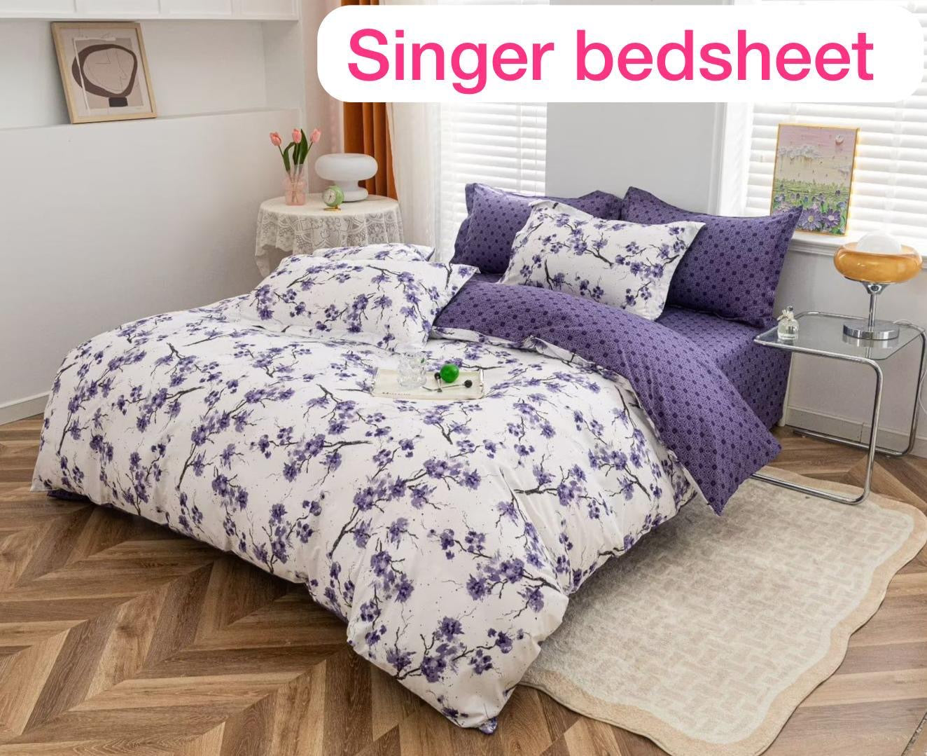 Single size Duvet cover set 4in1 - SK HOME CENTER