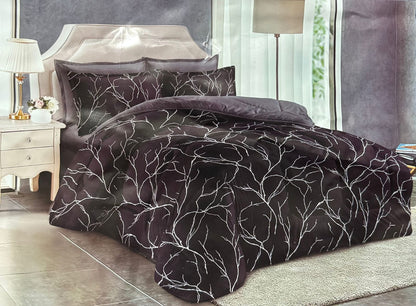 Floral print King size comforter 6 pieces set - 220 x 240cm