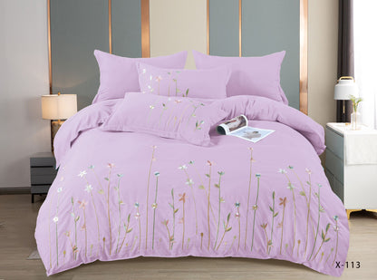 Embroidery comforter set-King - SK HOME CENTER