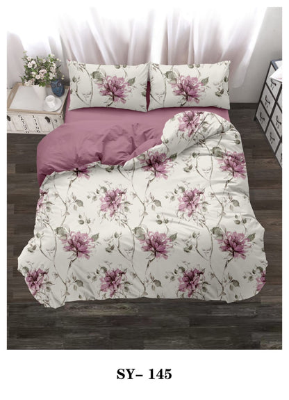 King size pattern duvet cover 6pcs set