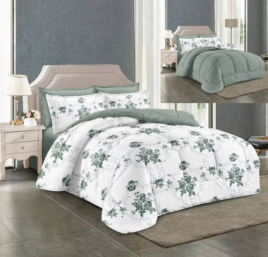 New collection Single/Twin size comforter 4 pieces set - 120 x 200cm - SK HOME CENTER