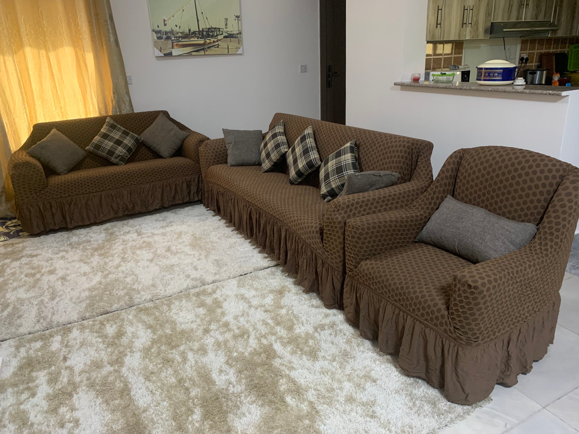 Strechable sofa cover - SK HOME CENTER