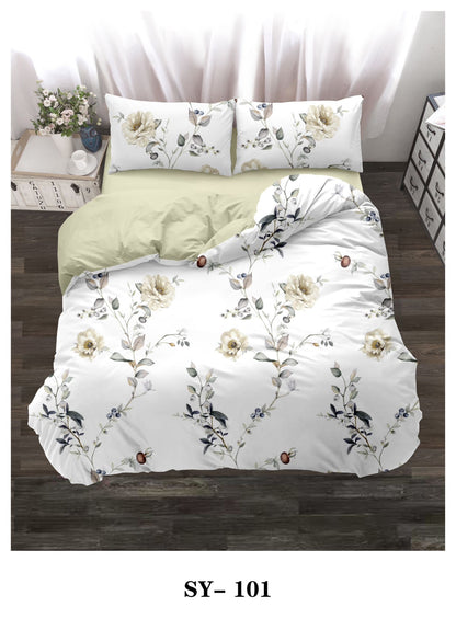 Floral King size comforter 6Pcs set - 220 x 240cm