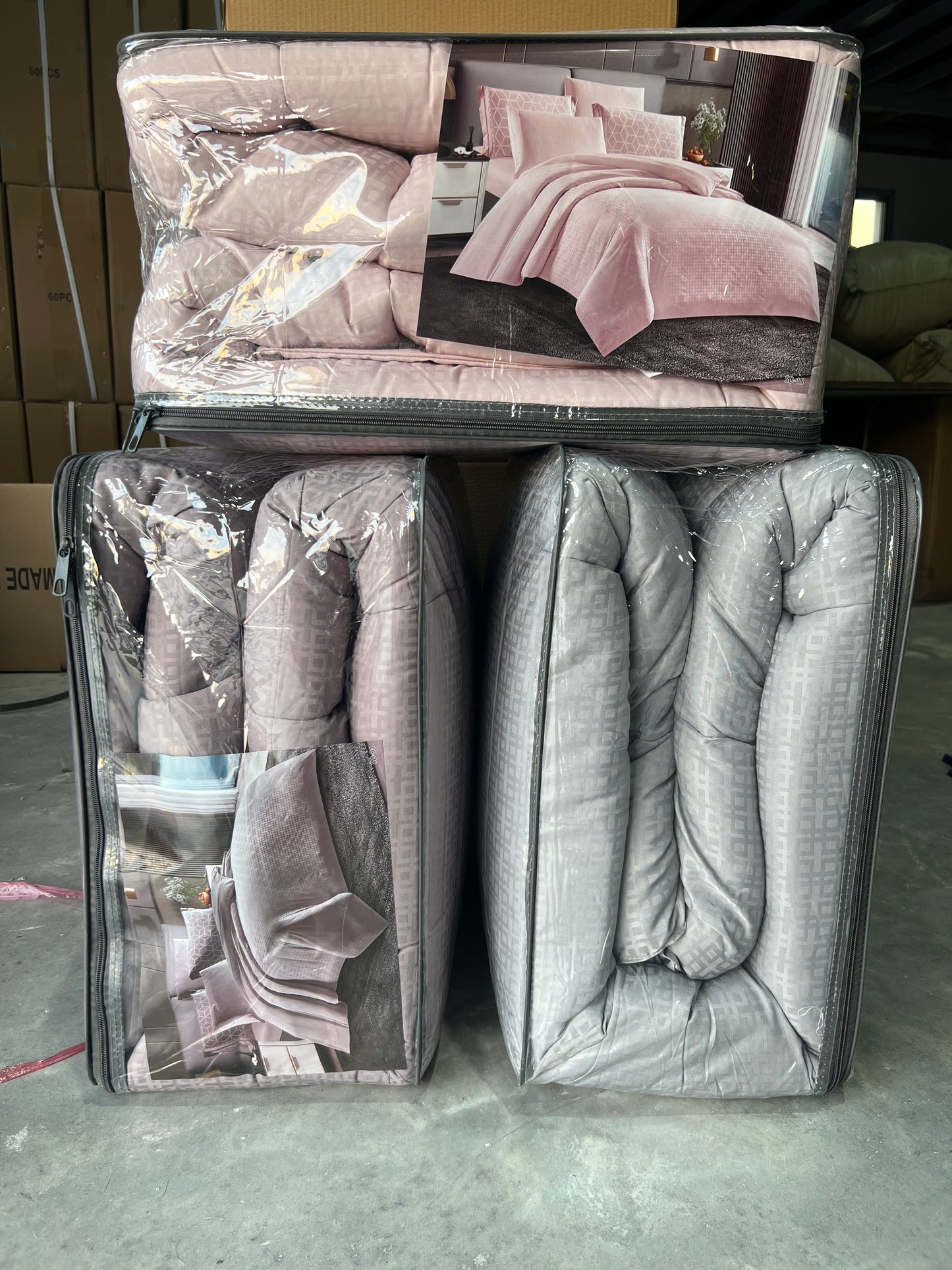 Satin Silky Premium Comforter Set – King Size