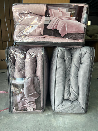 Satin Silky Premium Comforter Set – King Size