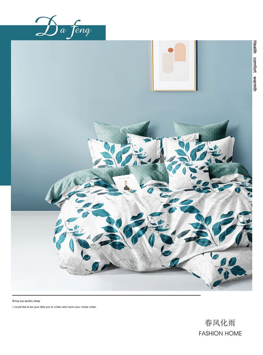 Queen size comforter 4 pieces set - 160x200cm