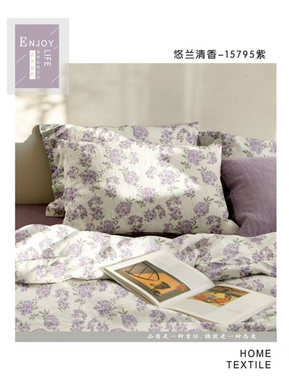 Premium Quality Super King Comforter 6PCS Set - Cotton Fabric | 240x260cm (SALE)