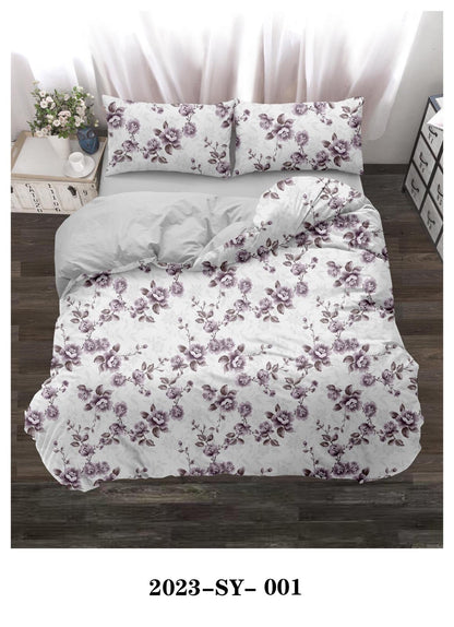 King size pattern duvet cover 6pcs set