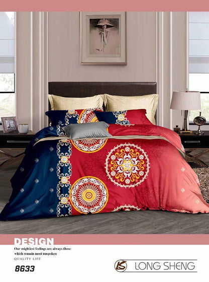 King size comforter 6 pieces set - 220 x 240cm - SK HOME CENTER