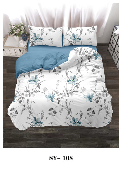 King size pattern duvet cover 6pcs set