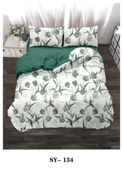 Floral King size comforter 6Pcs set - 220 x 240cm