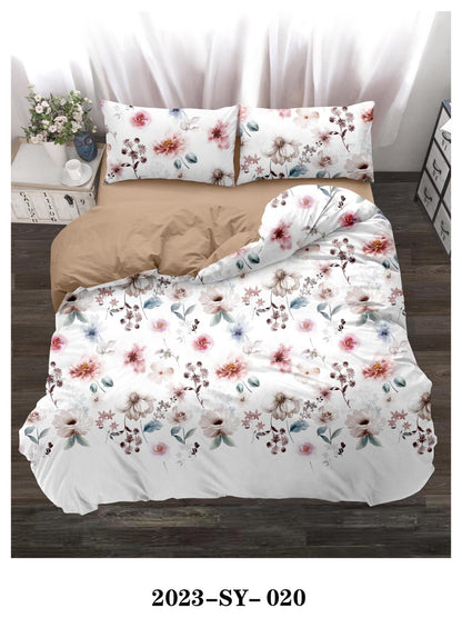 King size pattern duvet cover 6pcs set
