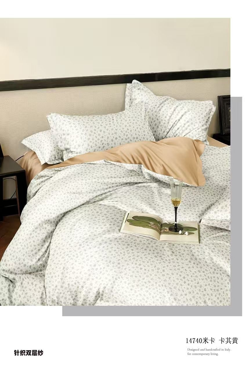 Premium Quality Super King Comforter 6PCS Set - Cotton Fabric | 240x260cm (SALE)