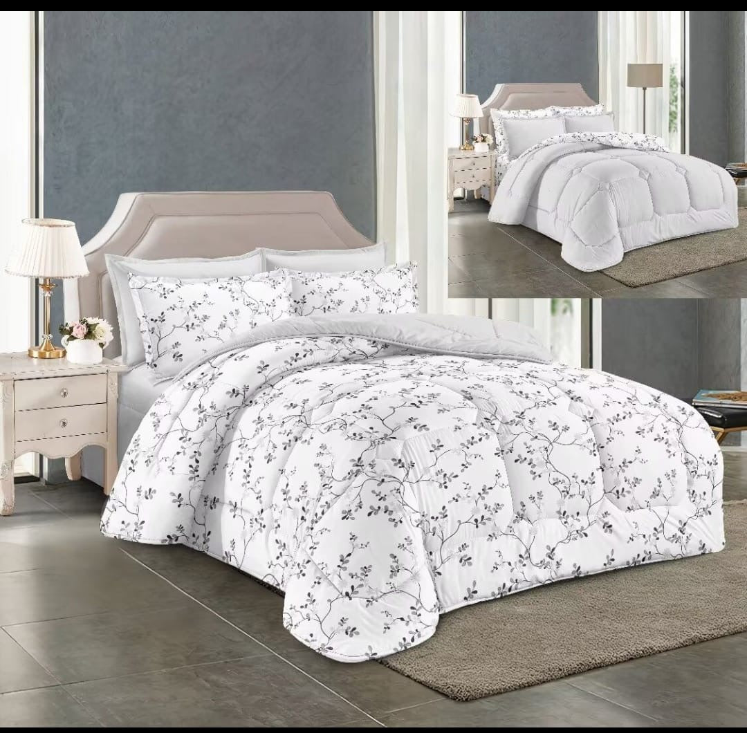 Single XL Twin size comforter 4 pieces set - 120 x 200cm