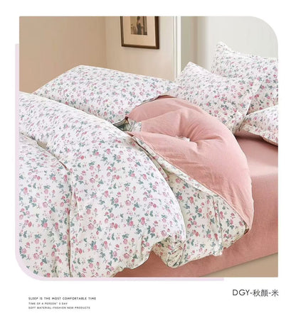 Premium Quality Single Comforter 4pcs Set