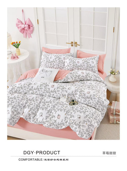 New Arrival: 100% cotton King size comforter 6in1 set - SK HOME CENTER