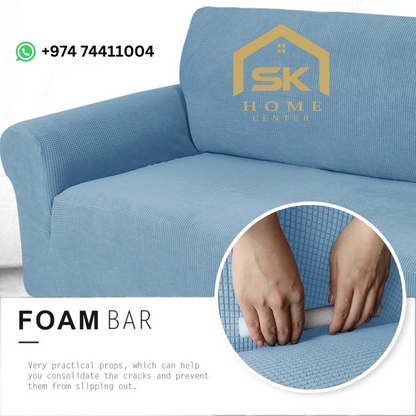 Modern sofa cover solid colors - SK HOME CENTER