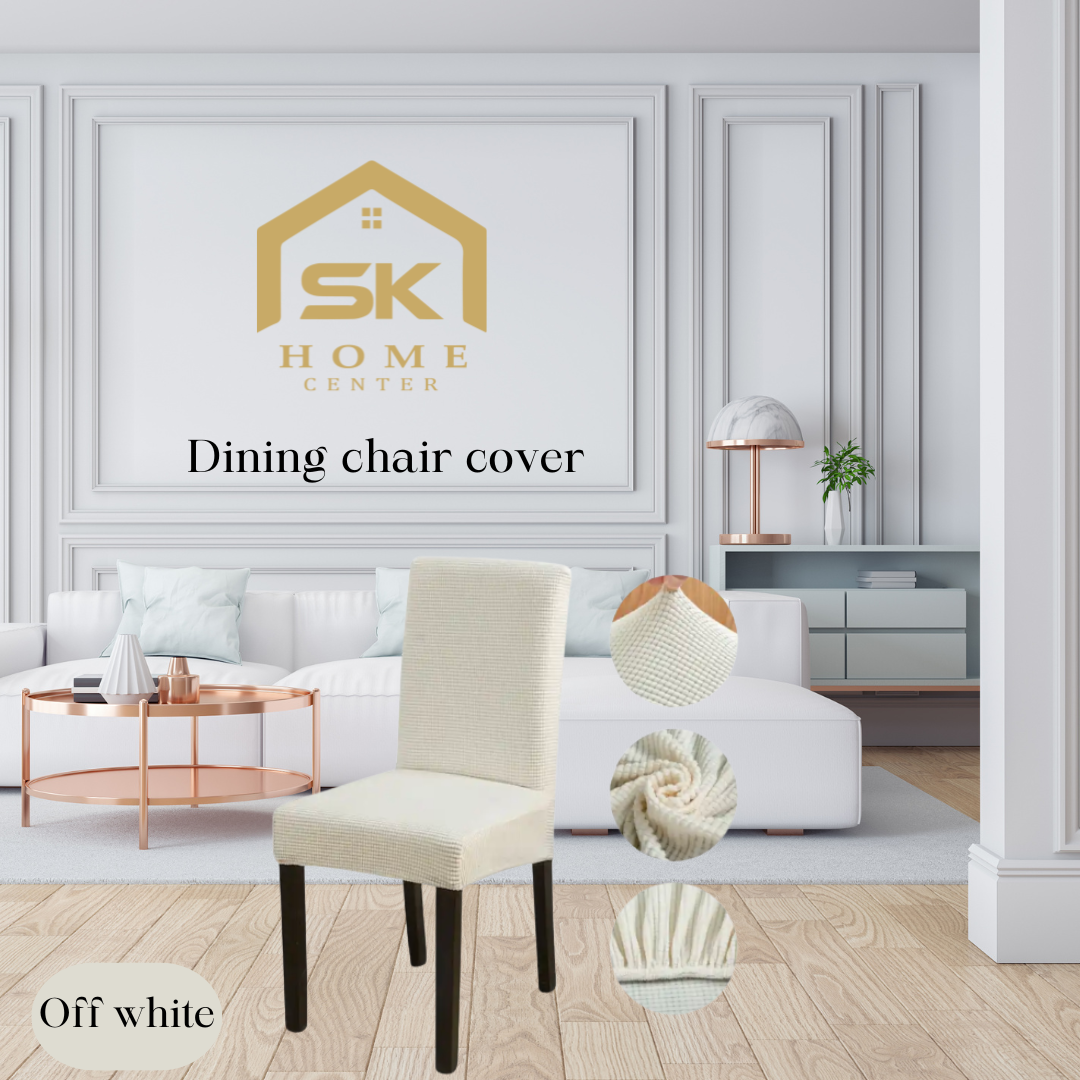 Model Dining chair cover 6 pieces set