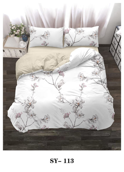 King size pattern duvet cover 6pcs set