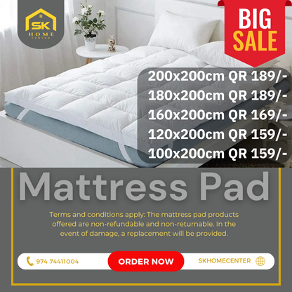 Mattress Topper | Pads - SK HOME CENTER