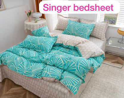 Single size Duvet cover set 4in1 - SK HOME CENTER