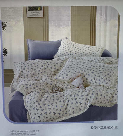 Premium Quality Single Comforter 4pcs Set