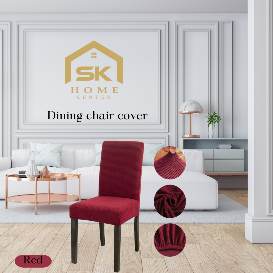 Model Dining chair cover 6 pieces set