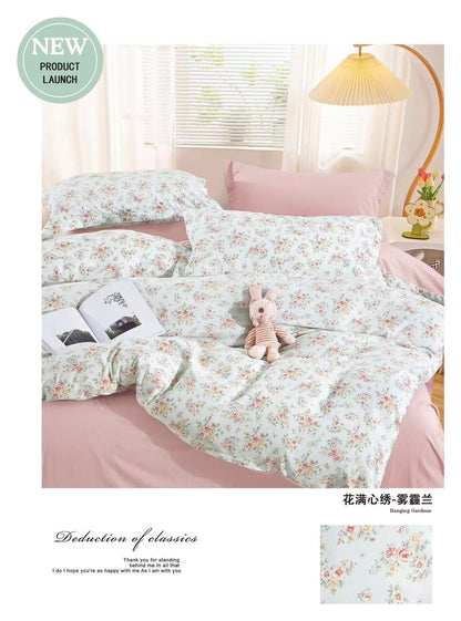 Premium Quality Super King Comforter 6PCS Set - Cotton Fabric | 240x260cm (SALE)
