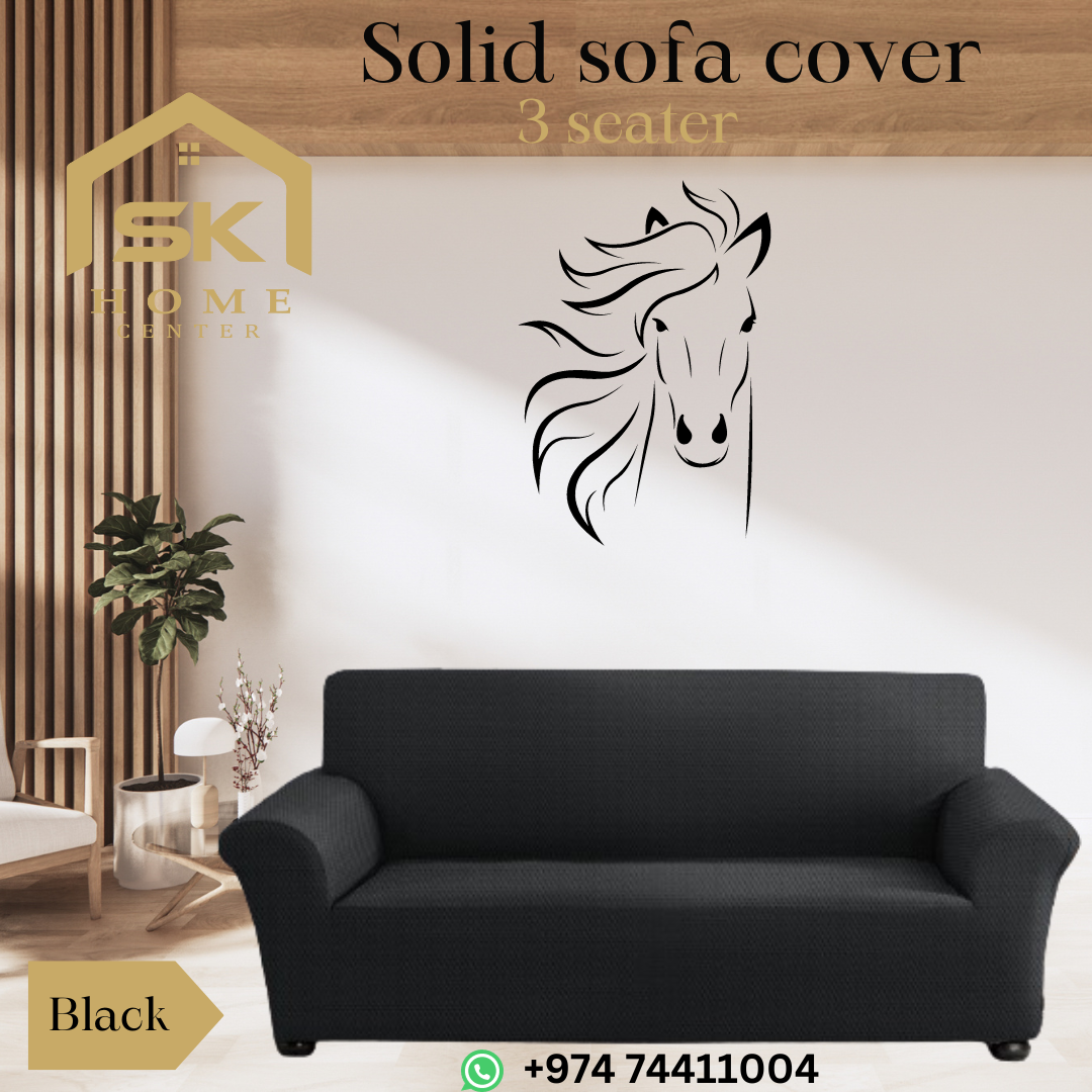 Modern sofa cover solid colors - SK HOME CENTER