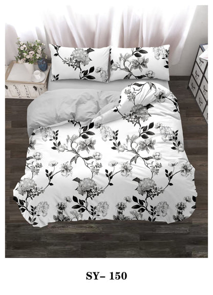 Floral King size comforter 6Pcs set - 220 x 240cm
